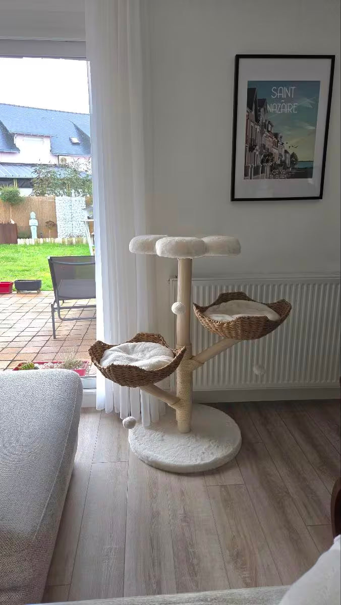Autre photo d'un avis client sur l'arbre à chat design