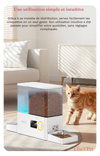 Bouton rotatif du distributeur automatique permettant une distribution manuelle simple et intuitive.