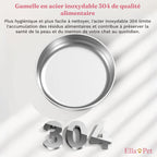 Gamelle en acier inoxydable amovible du distributeur automatique 2L
