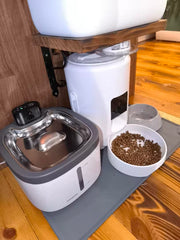 Deuxième photo d'un client du distributeur automatique à croquettes pour chat
