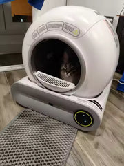Photo d'un client de la litière autonettoyant pour chat