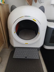 Photo d'un avis client sur la litière autonettoyant XXL